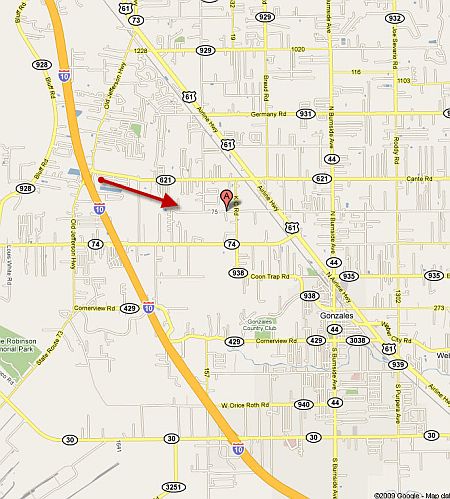 baton rouge 2009 st jude dream home location map