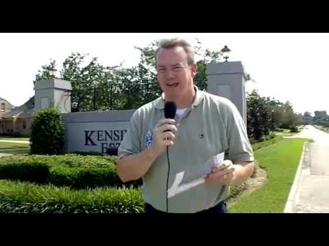 Baton Rouge Real Estate Minute Video: Kensington Estates Subdivision 2010 Report