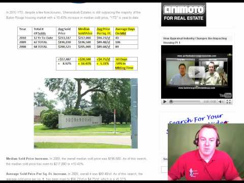 Baton Rouge Real Estate: Shenandoah Home Prices Increases Over 10% Into 2010 Baton Rouge Real Estate: Shenandoah Home Prices Increases Over 10% Into 2010